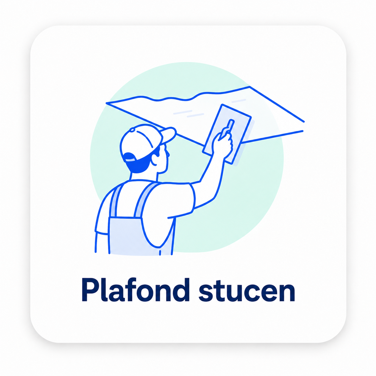 Plafond stucen